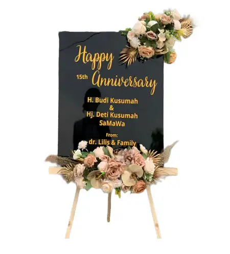 Papan Bunga Akrilik bukit sari