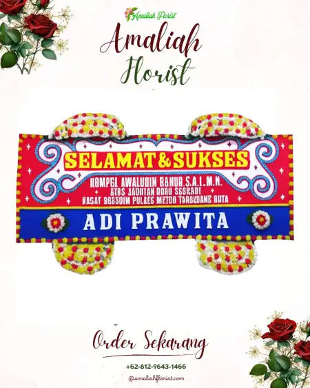 Papan Bunga Ucapan Selamat bukit sari