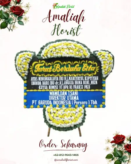 Papan Bunga Duka bukit sari
